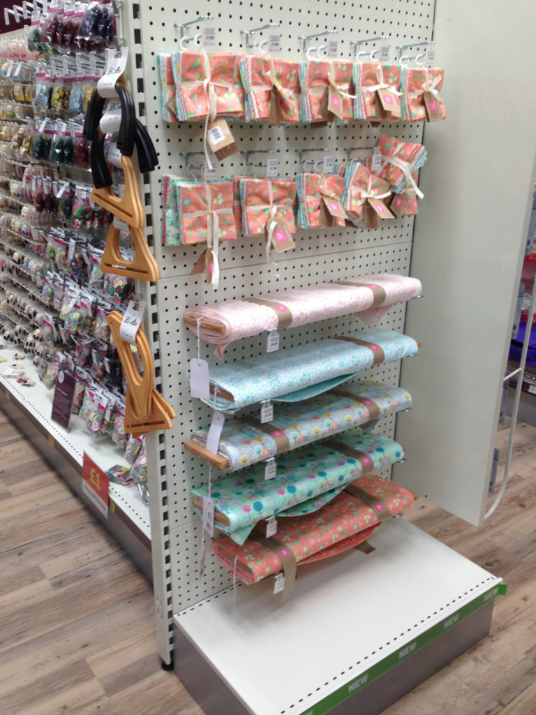 New fabric range in Hobbycraft stores NOW!!